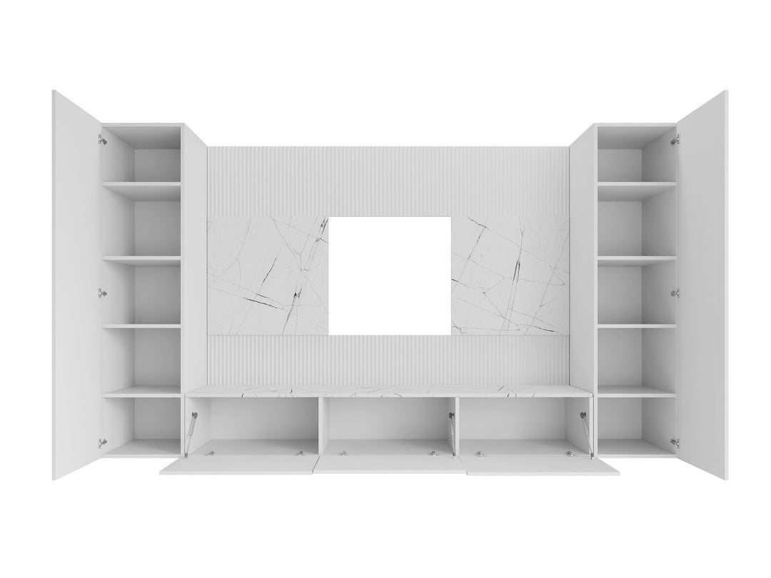 Ensemble de salon MOBILIER 1 Comfivo  451 (Beige + Chêne)