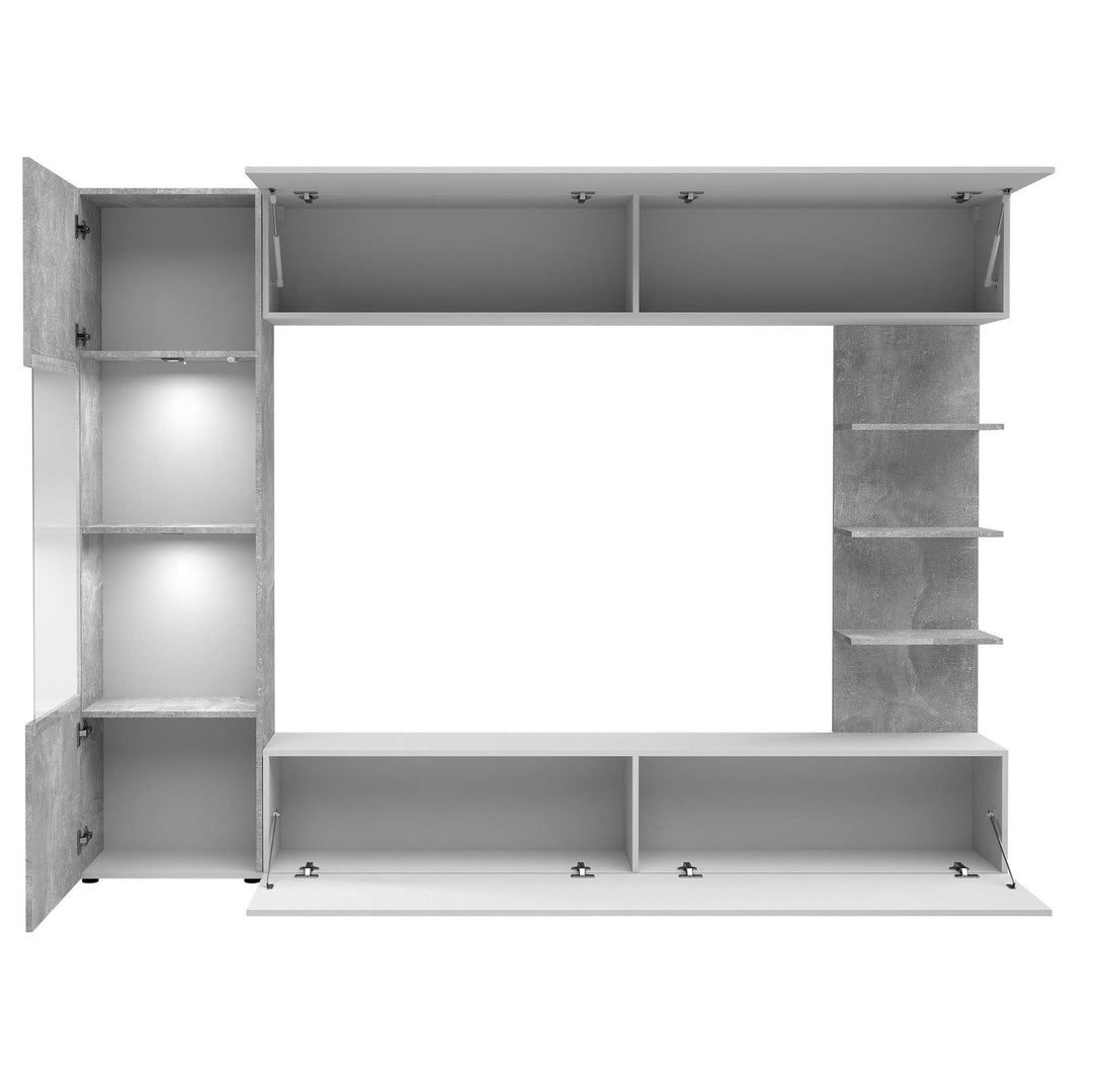 Ensemble de salon MOBILIER 1 Comfivo Animus (Cachemire + Chêne)