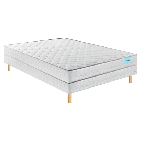 Ensemble sommier et matelas Merinos 140x190cm Natty