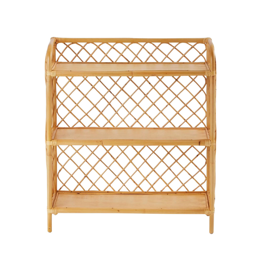 Etagère-bibliothèque rotin VERBAUDET Eden 3 niveaux naturel