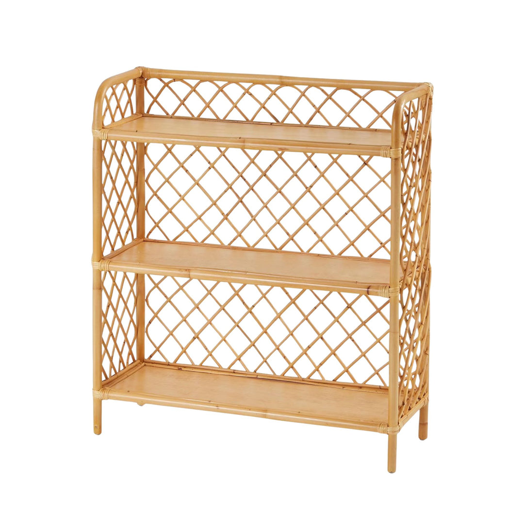 Etagère-bibliothèque rotin VERBAUDET Eden 3 niveaux naturel