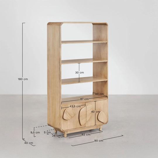 Etagère SKLUM Joel en bois de manguier