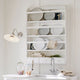 Étagère murale LOBERON Carbondale en bois blanc — photo produit