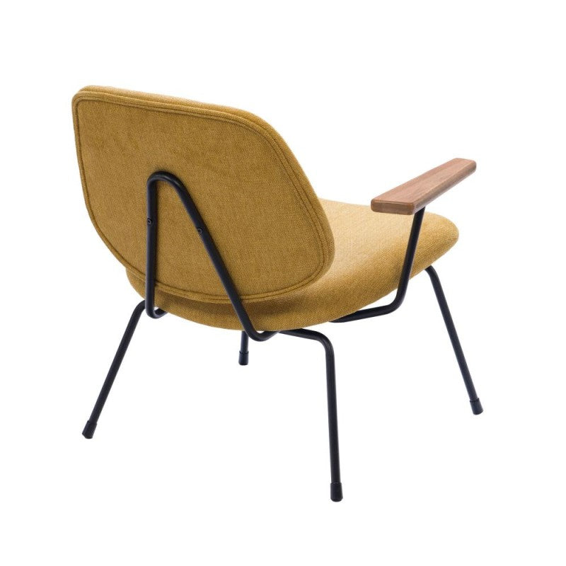 Fauteuil AMADEUS jaune - ARNOLD