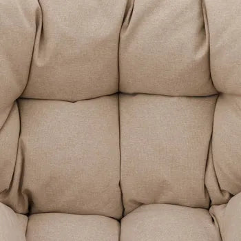 Lot de 2 fauteuil de jardin HESPERIDE Meloane en acier beige