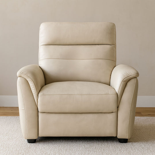 Fauteuil de relaxation électrique LES TENDANCES en nubuck Valenza