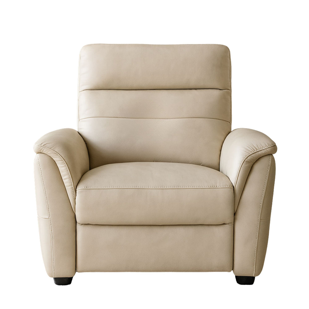 Fauteuil de relaxation électrique LES TENDANCES en nubuck Valenza