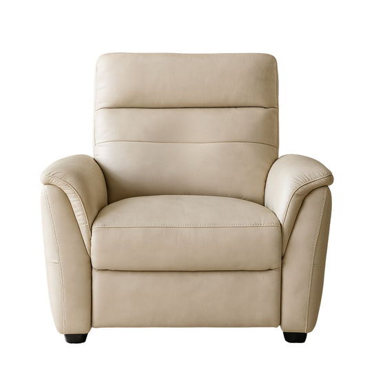 Fauteuil de relaxation électrique LES TENDANCES en nubuck Valenza