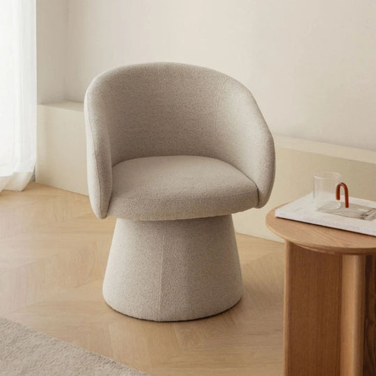 Lot de 2 fauteuils pivotants SKLUM rembourrés Flavian