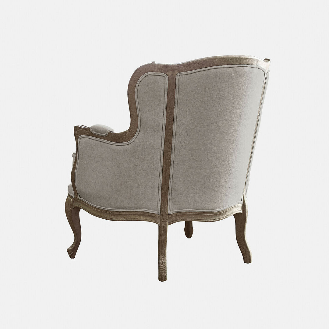 Fauteuil LOBERON Kingswinford gris en bois — photo produit