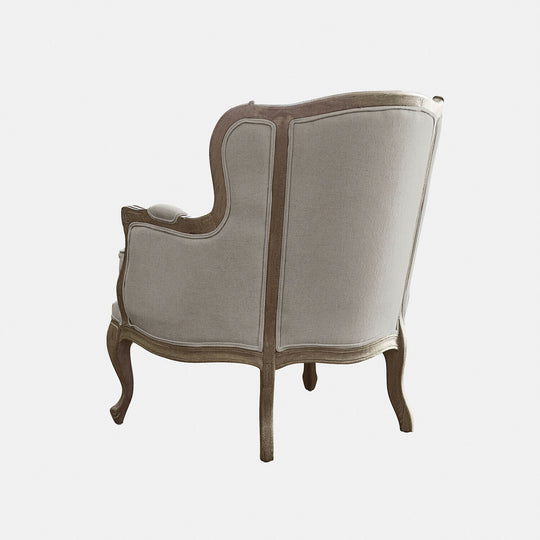 Fauteuil LOBERON Kingswinford gris en bois — photo produit