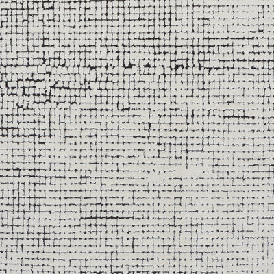 Tapis Scandinave Moderne Ivoire/Noir Cagliari