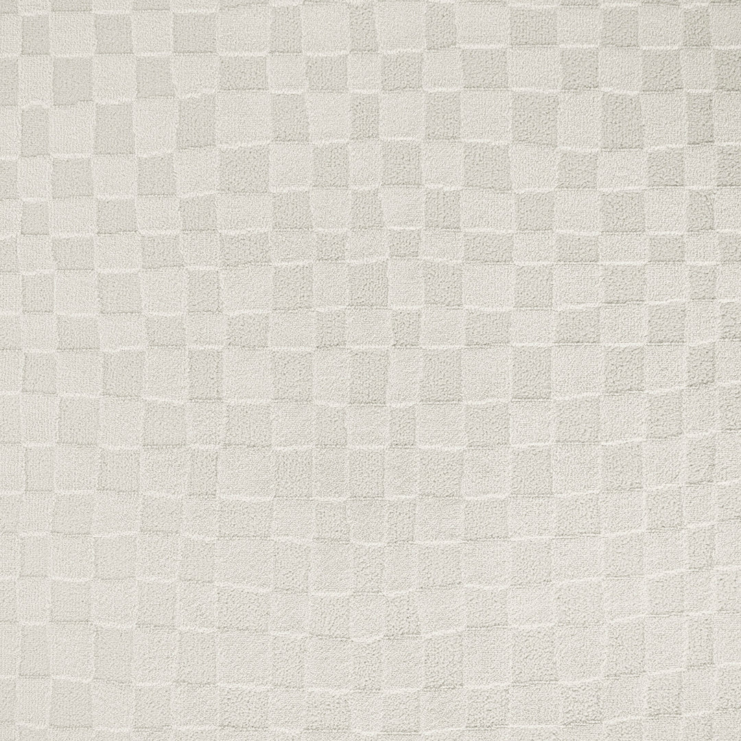 Tapis Scandinave à Carreaux Ivoire Gijon