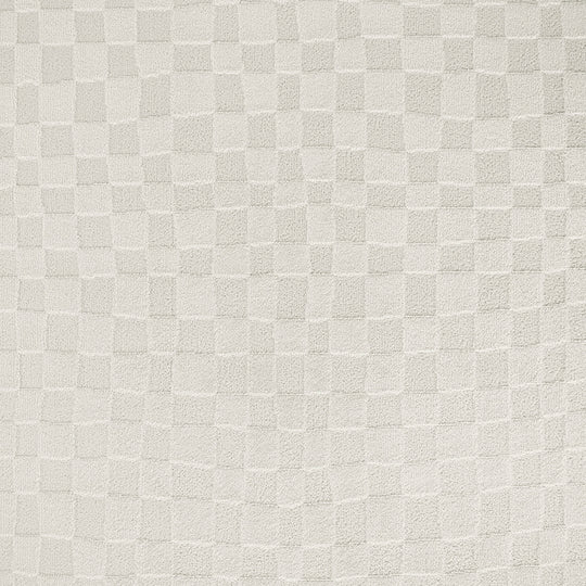 Tapis Scandinave à Carreaux Ivoire Gijon