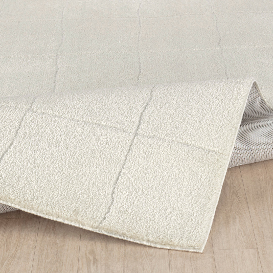 Tapis Scandinave Moderne Ivoire Inchon