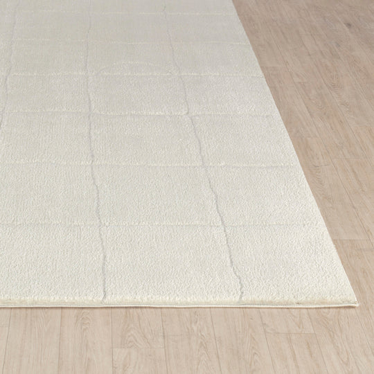 Tapis Scandinave Moderne Ivoire Inchon