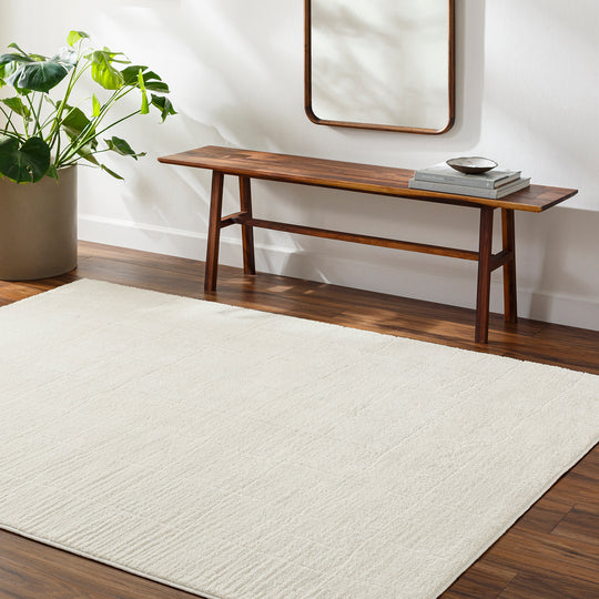 Tapis Scandinave Moderne Ivoire Inchon
