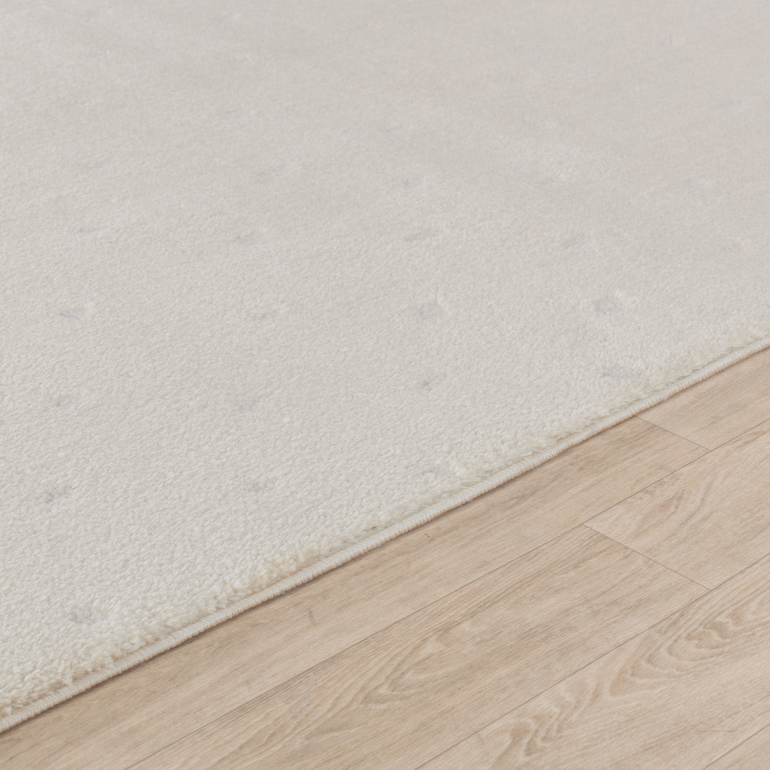 Tapis Scandinave à Pois Ivoire Busan