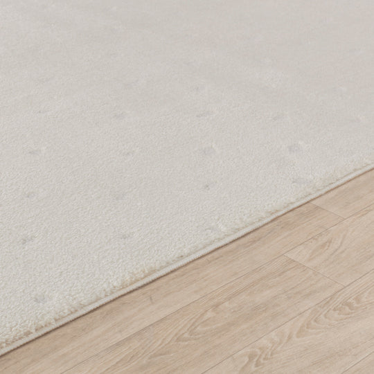Tapis Scandinave à Pois Ivoire Busan