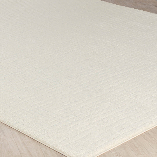 Tapis Scandinave Moderne Ivoire Cagliari