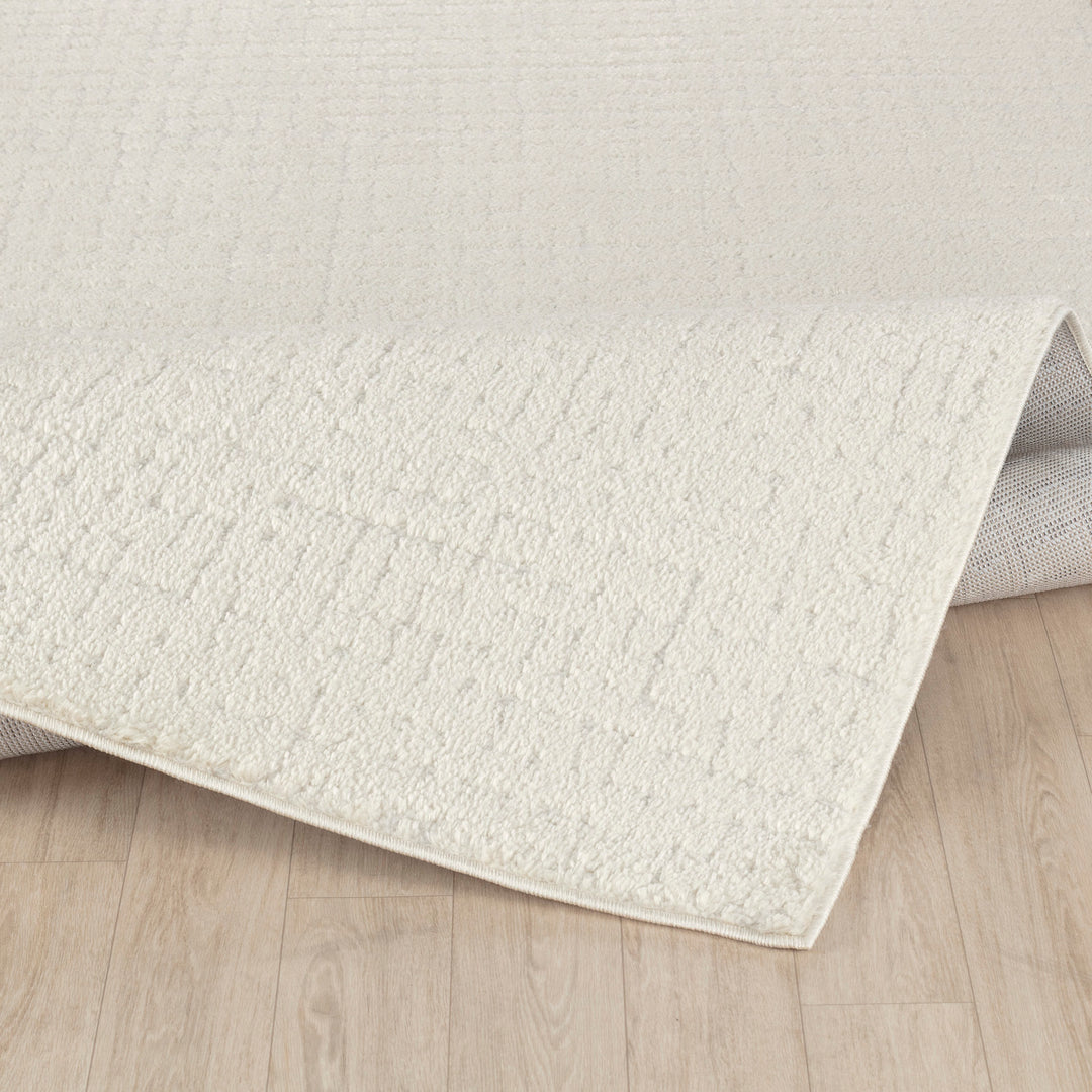 Tapis Scandinave Moderne Ivoire Cagliari