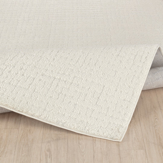Tapis Scandinave Moderne Ivoire Cagliari
