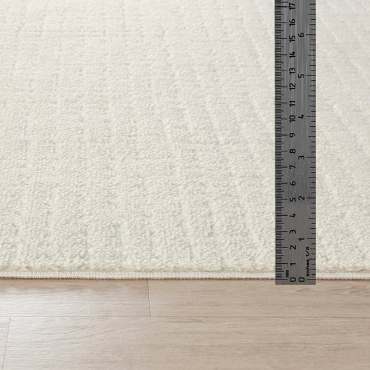 Tapis Scandinave Moderne Ivoire Cagliari