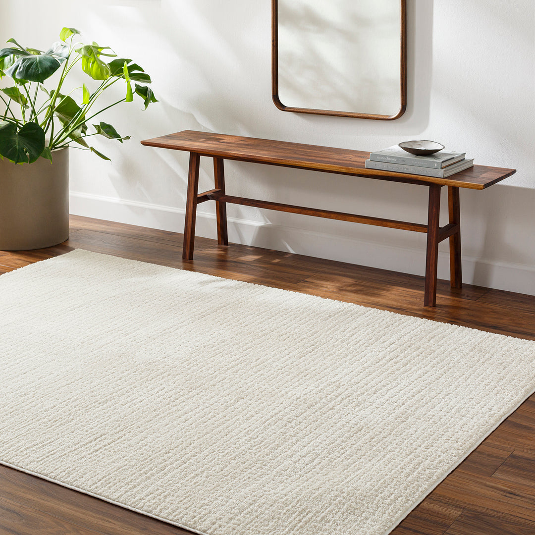 Tapis Scandinave Moderne Ivoire Cagliari