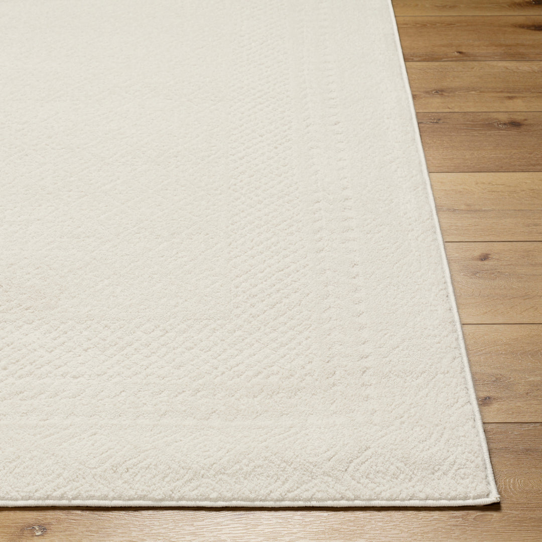 Tapis Scandinave Bohème Ivoire Monaco