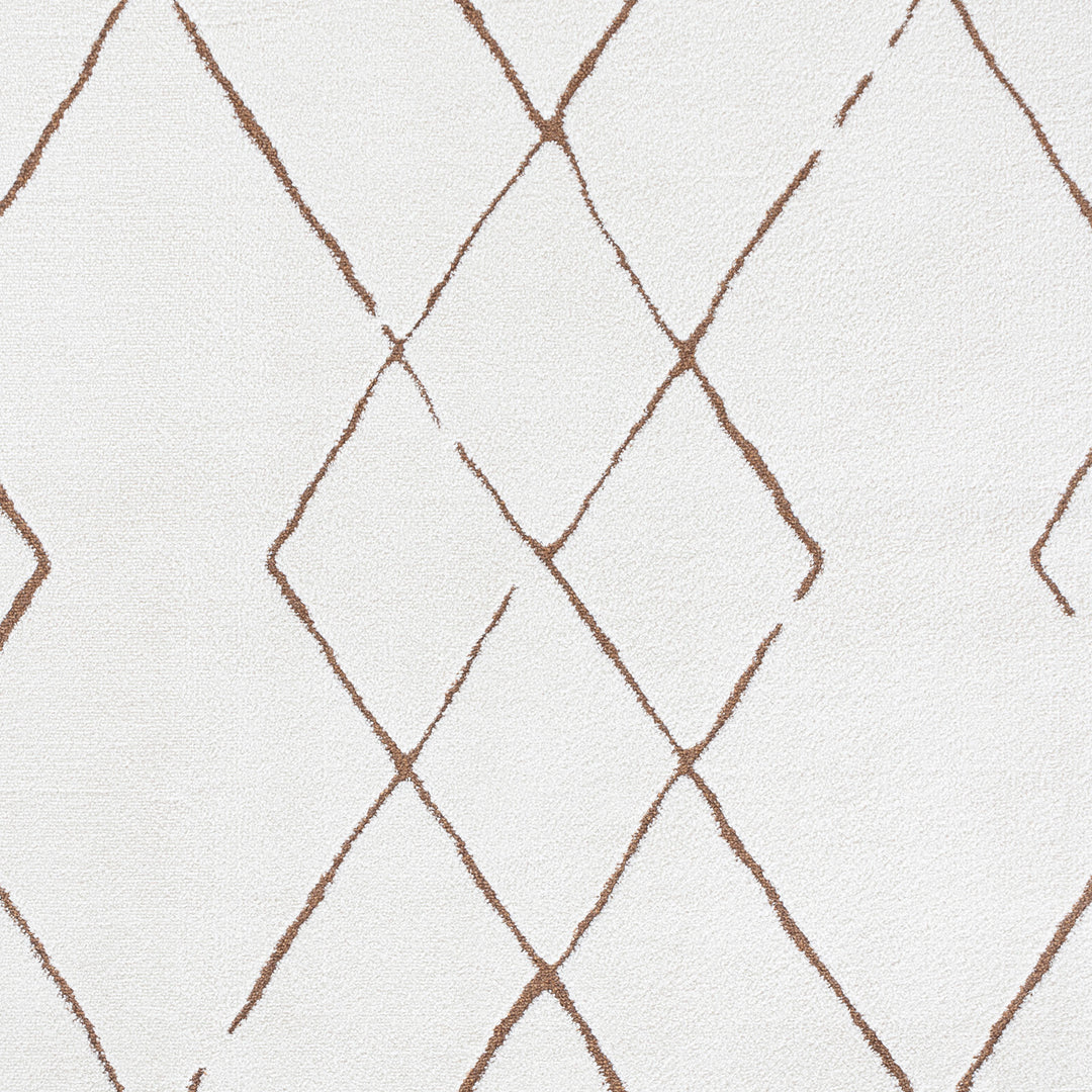 Tapis Berbère Ethnique Ivoire/Terracotta Habana