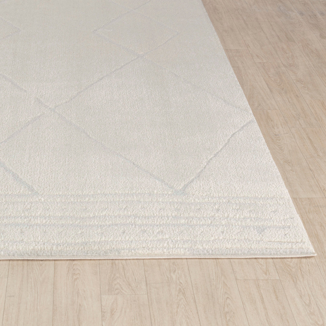 Tapis Berbère Ethnique Ivoire Habana