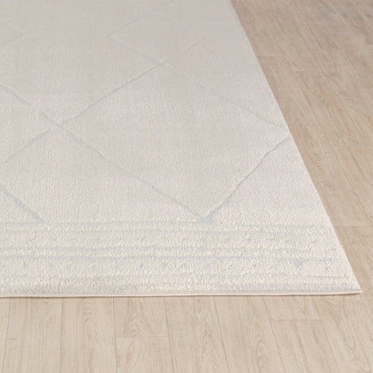 Tapis Berbère Ethnique Ivoire Habana