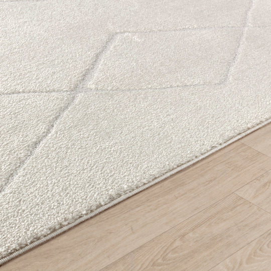 Tapis Berbère Ethnique Ivoire Habana