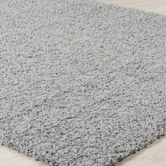 Tapis Shaggy Moderne Gris Boracay