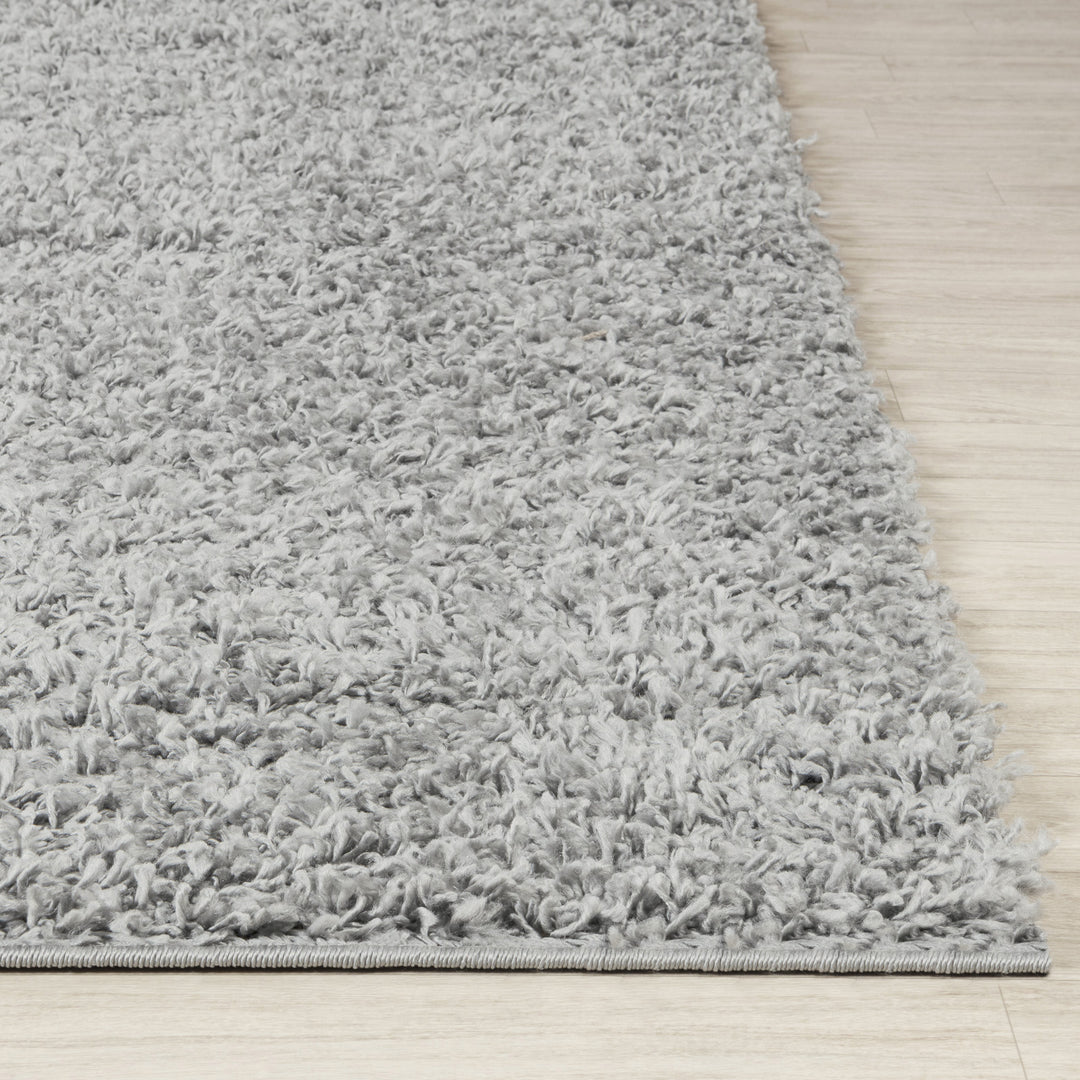 Tapis Shaggy Moderne Gris Boracay