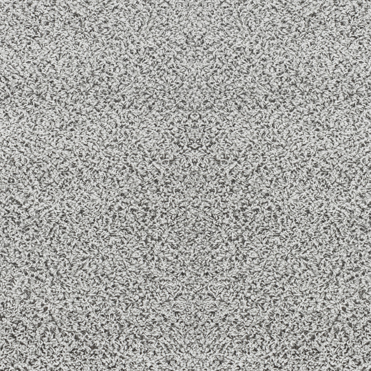 Tapis rond shaggy SURYA Boracay uni, poils longs gris, vue 8