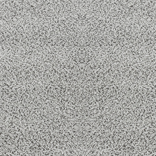 Tapis Rond Shaggy Moderne Gris Rond Boracay