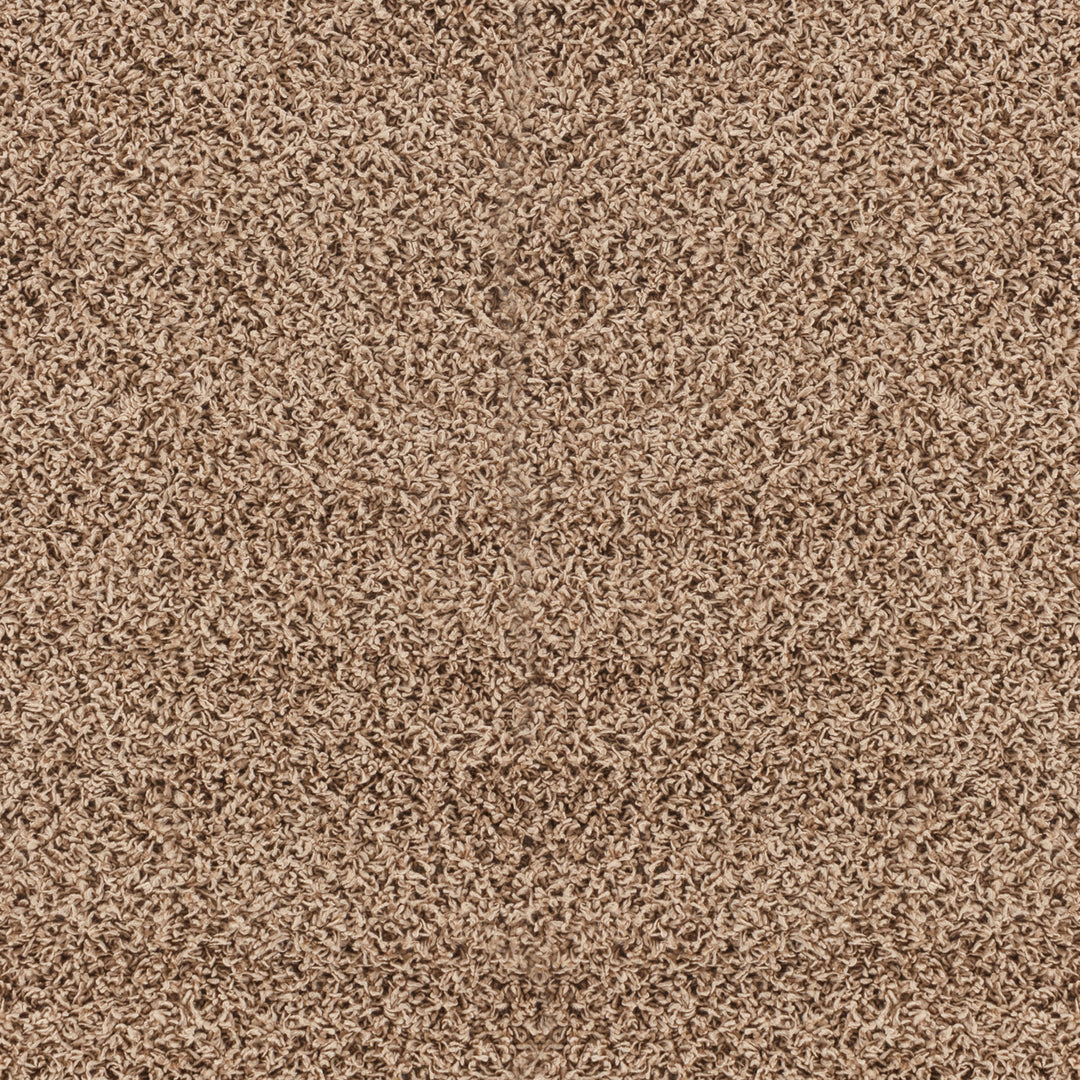 Tapis Shaggy Moderne Beige Foncé Boracay