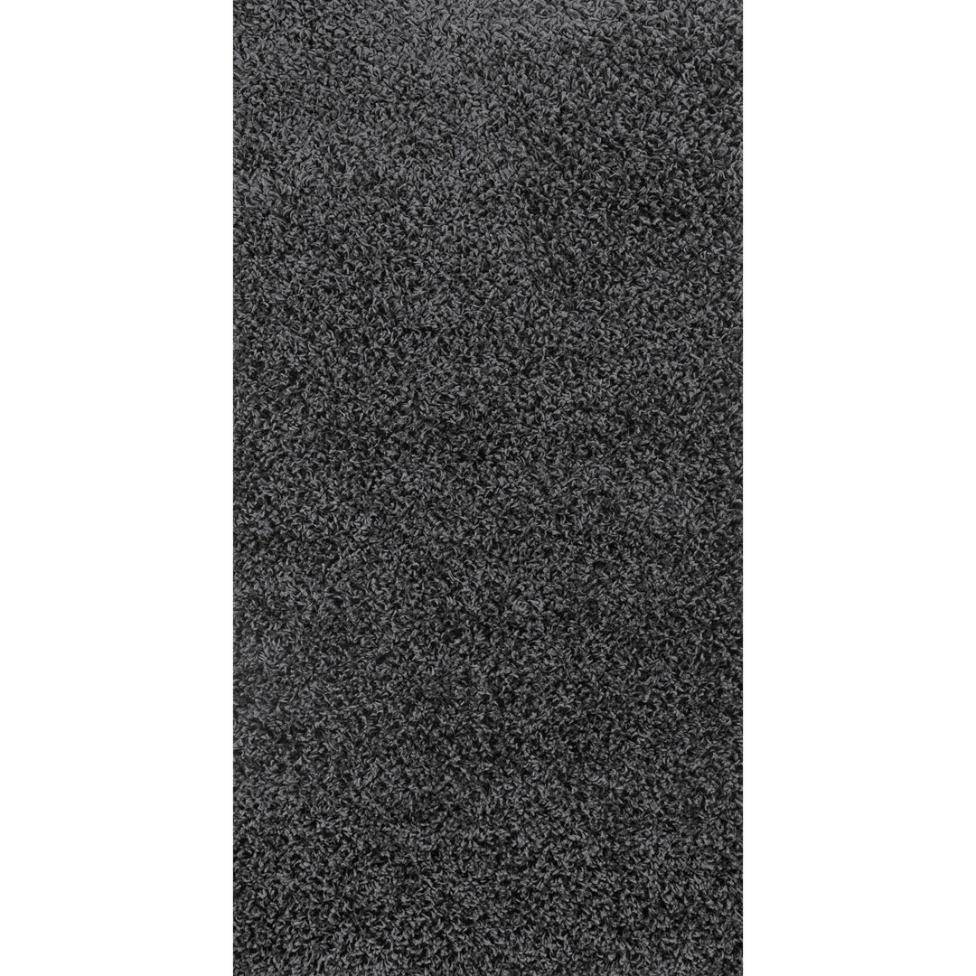 Tapis Shaggy Moderne Gris Foncé Boracay