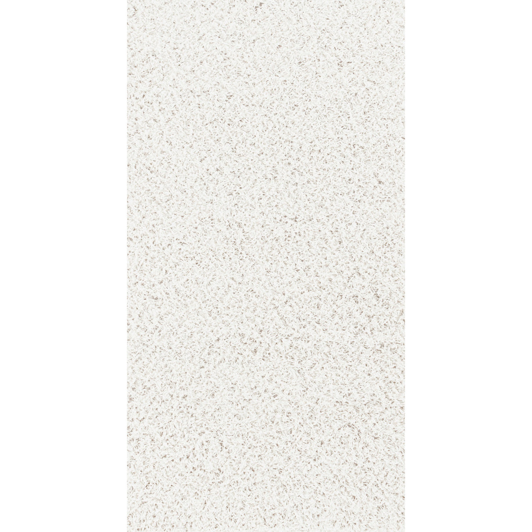 Tapis Shaggy Moderne Blanc Boracay