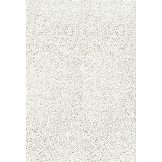 Tapis Shaggy Moderne Blanc Boracay
