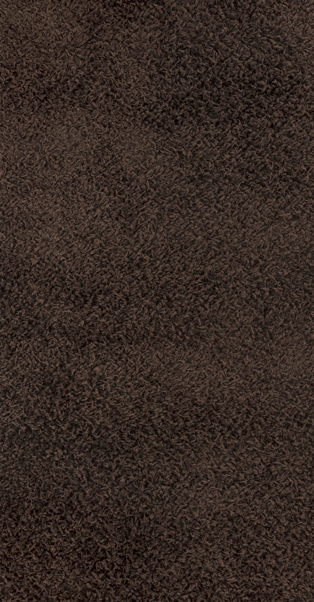 Tapis SURYA Boracay shaggy, poils longs uni marron foncé, vue 10