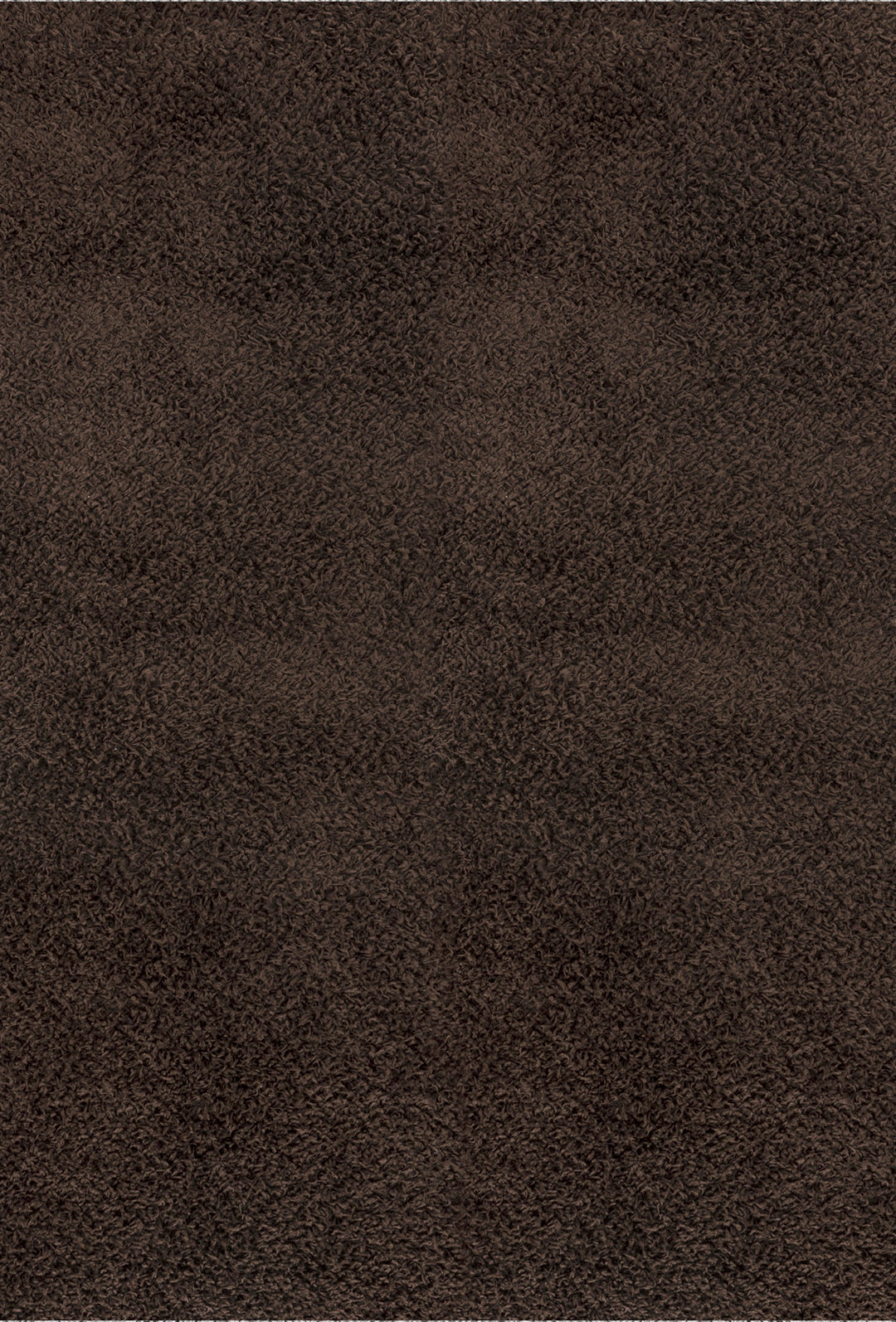 Tapis Shaggy Moderne Marron Foncé Boracay