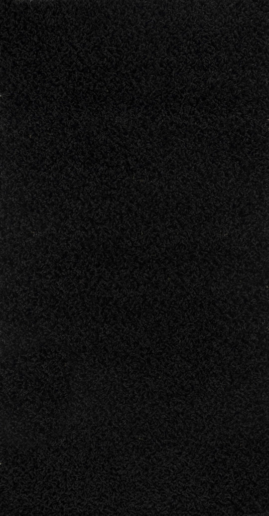 Tapis Shaggy Moderne Noir Boracay