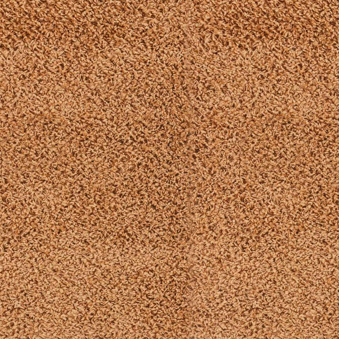 Tapis de Couloir Shaggy Moderne Terracotta Boracay