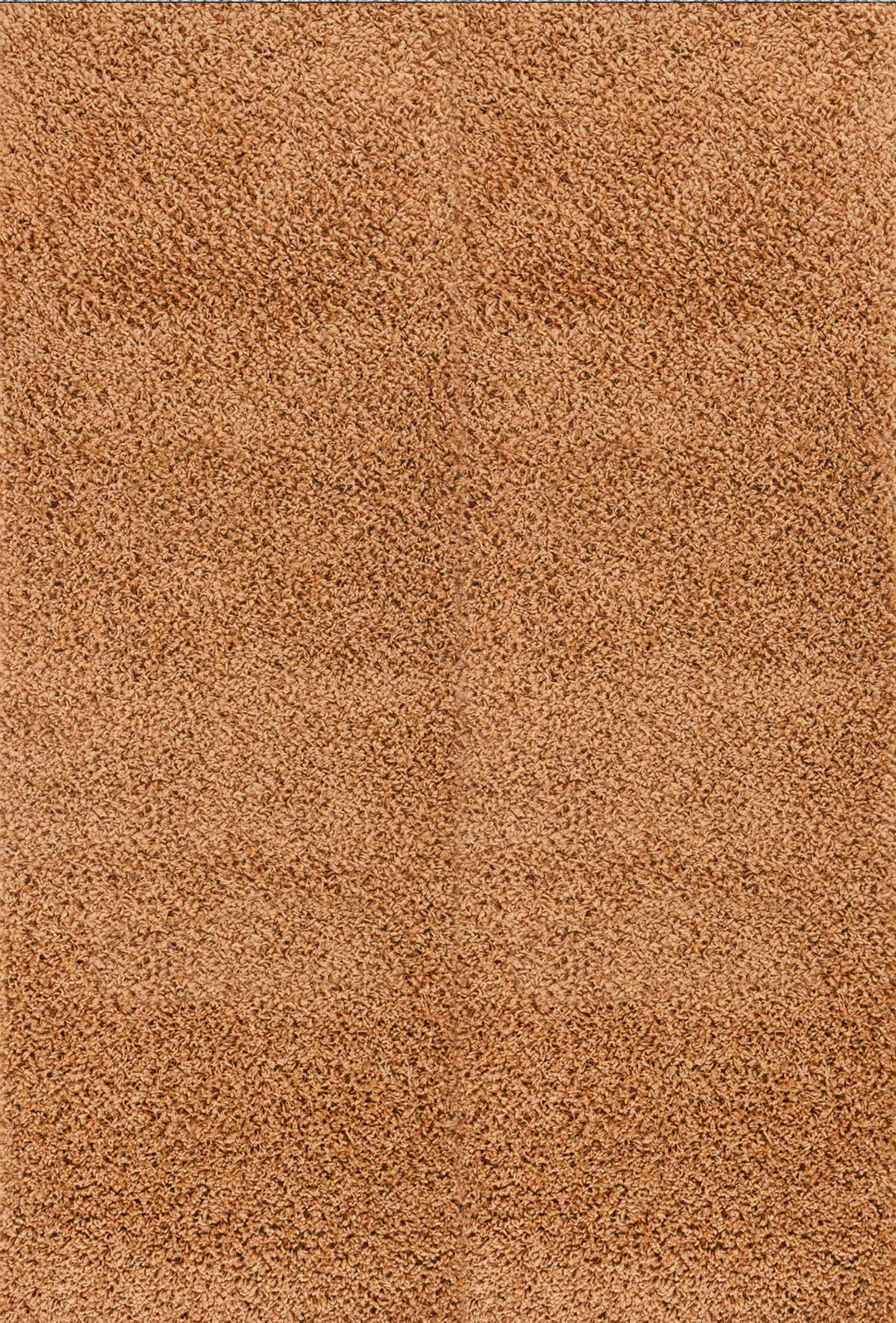 Tapis Shaggy Moderne Terracotta Boracay