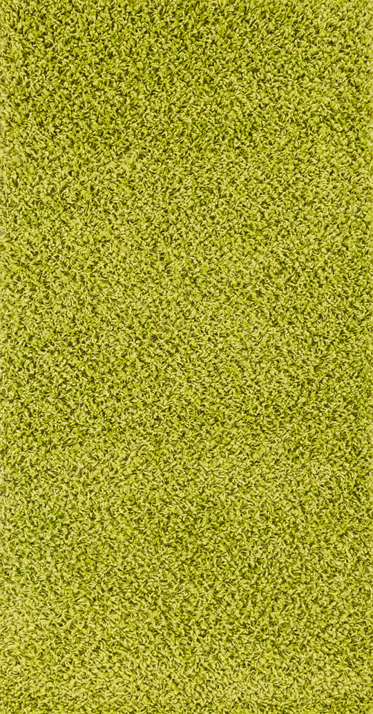 Tapis Shaggy Moderne Vert Boracay
