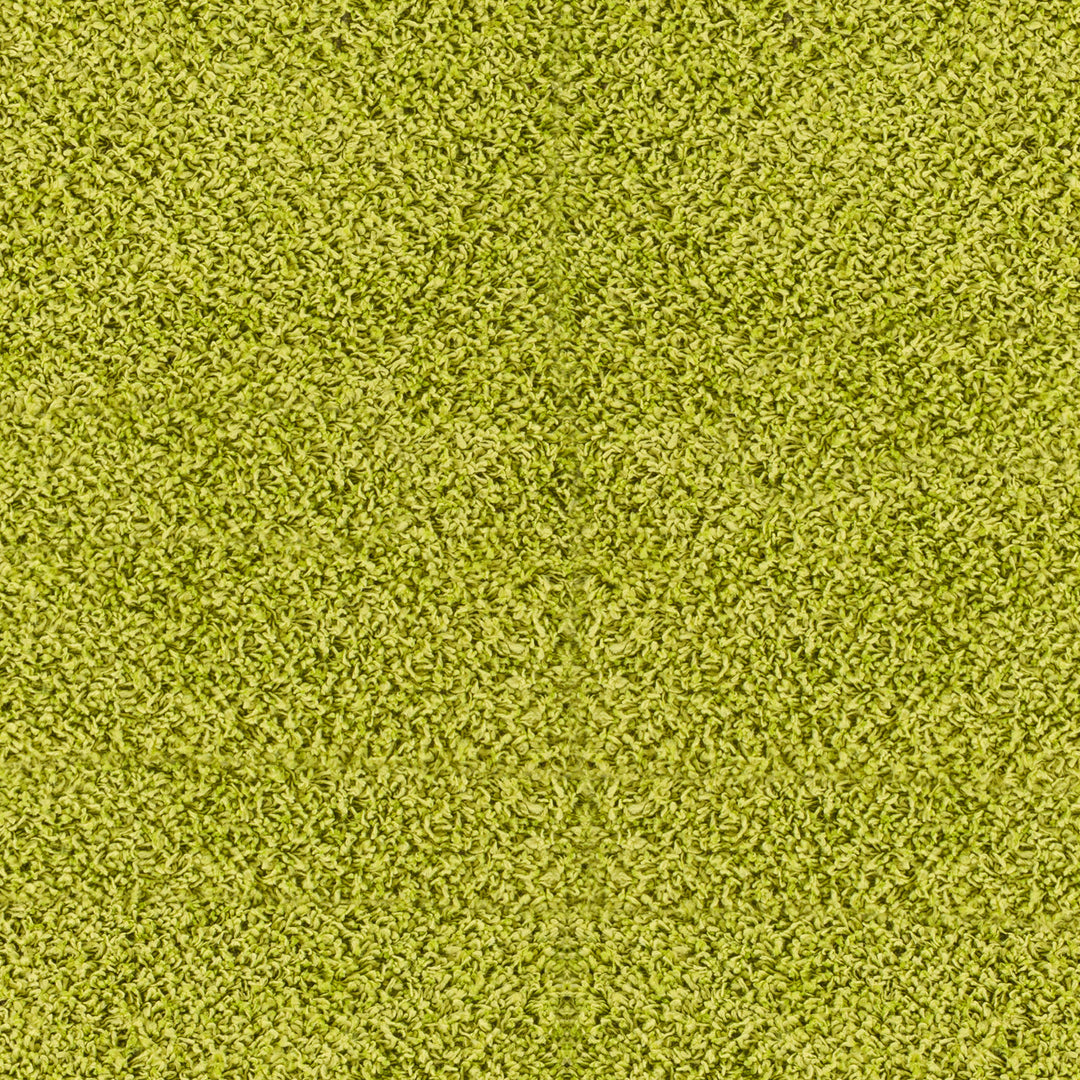 Tapis Shaggy Moderne Vert Boracay