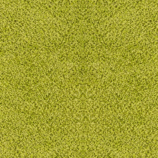 Tapis de Couloir Shaggy Moderne Vert Boracay