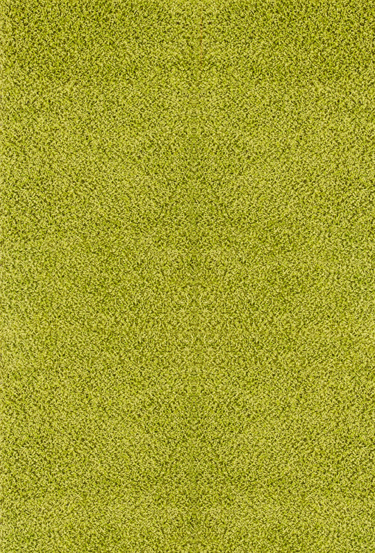 Tapis Shaggy Moderne Vert Boracay